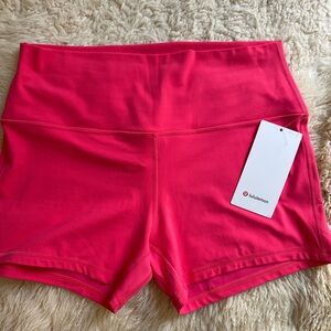 Lululemon Athletica Pink Athletic Shorts for Dynamic Workouts